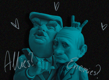Príbuzenský vzťah medzi Trumpom a Putinom