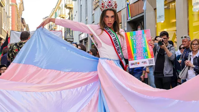 Laura di Bari, Miss Beauty Transgender by LA STAMPA