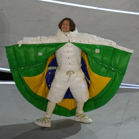 Openingsceremonie van de Olympische Spelen. Afbeelding: Reuters