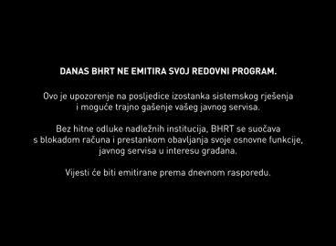 Crisis in de Bosnische publieke media: Wat gebeurt er als BHRT uitvalt? — Deel I
