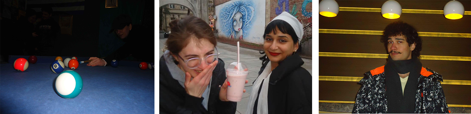 Tri Shubiho obľúbené obrázky s jeho priateľmi.